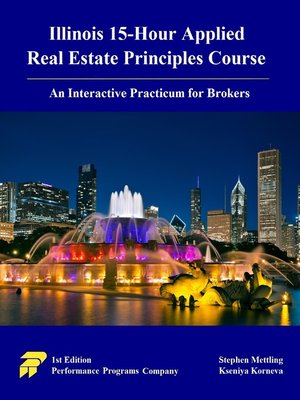 cover image of Illinois 15-Hour Applied Real Estate Principles Course